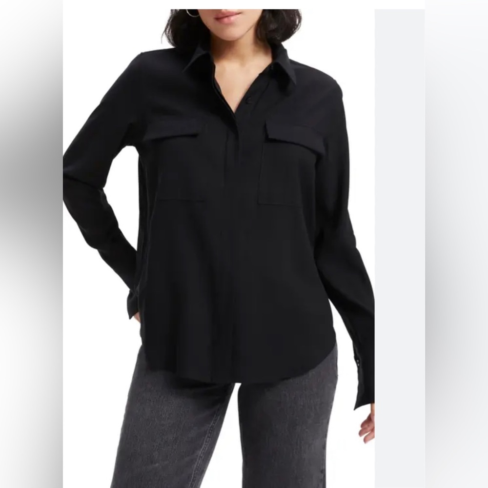 Good American Black Top Size 5. NWT